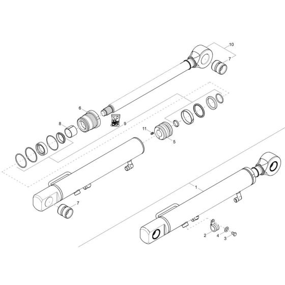 Bucket Cylinder Assembly