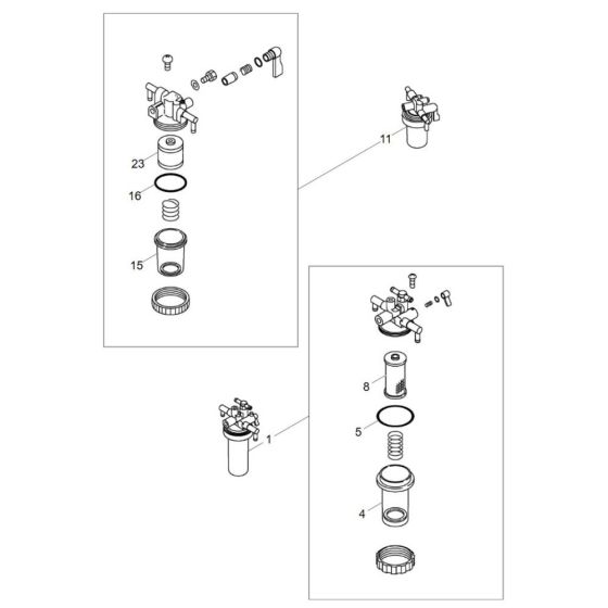 Fuel Filter for Wacker 803-2