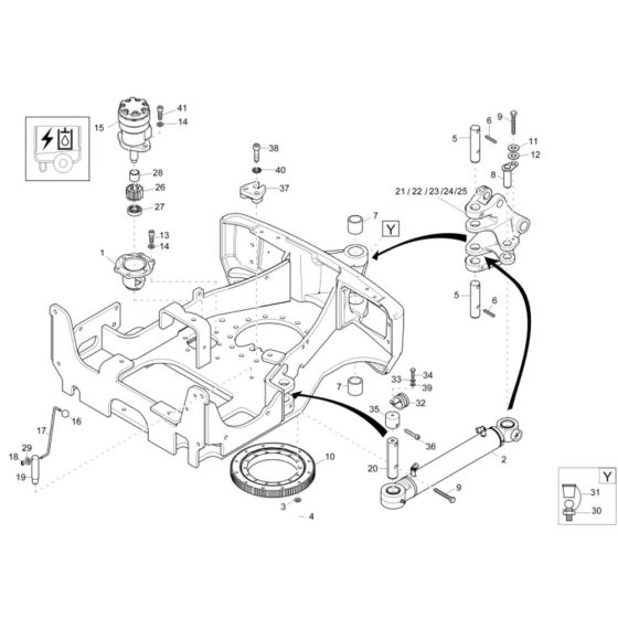 Chassis Assembly for Wacker 803