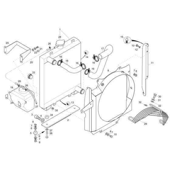 Water Cooler Assembly