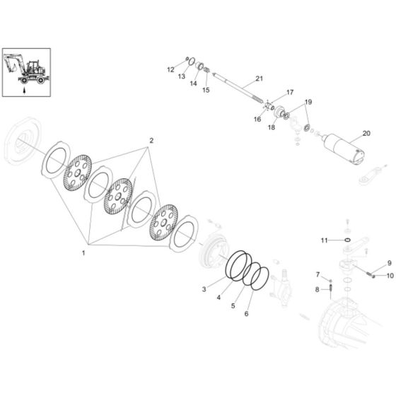 Front Brake Assembly