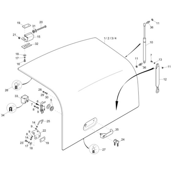 Engine Hood Assembly