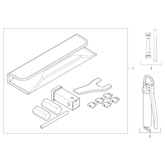 Wacker 9503 Excavator Tools