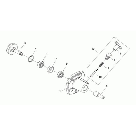 Hub Assembly for Wacker A5000