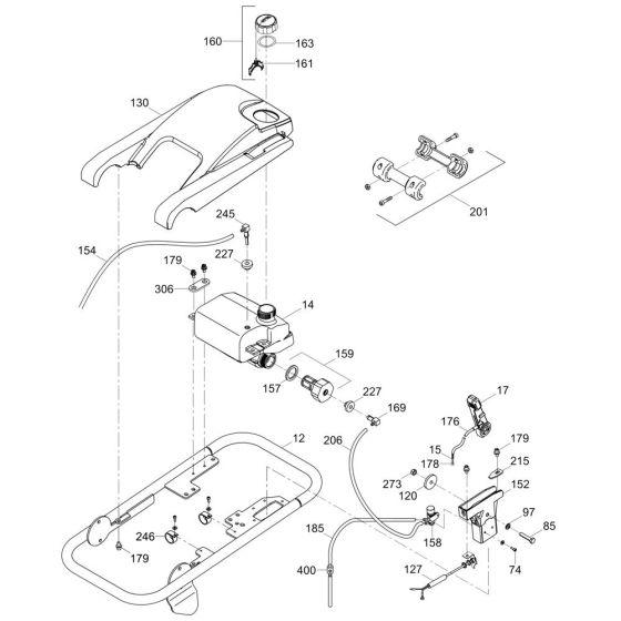 Guide Handle for Wacker BS50-4s