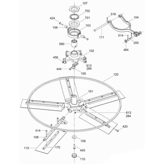 Blade Mechanism Assembly