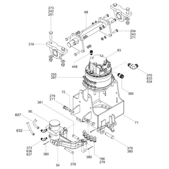 Drive Motor Housing
