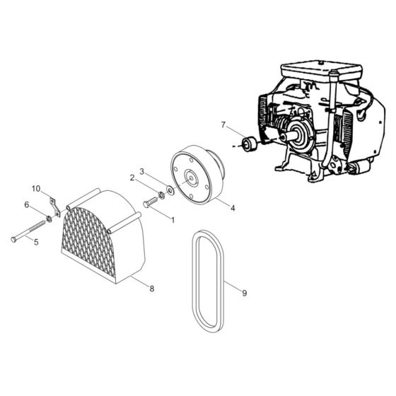 Clutch Assembly for Wacker