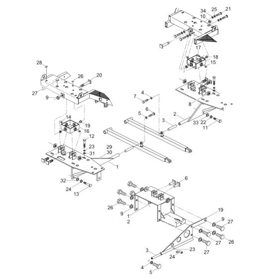 Crosshead Assembly for Wacker
