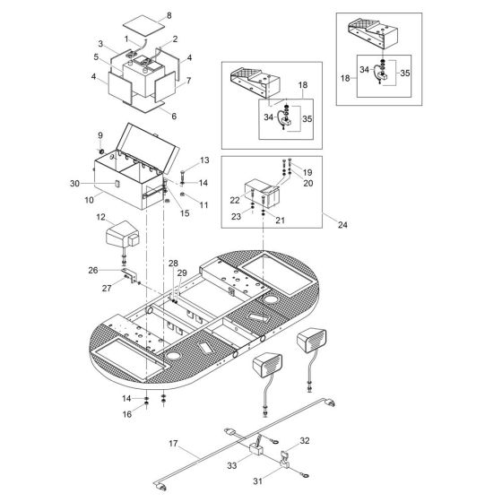 Electrical Assembly for Wacker