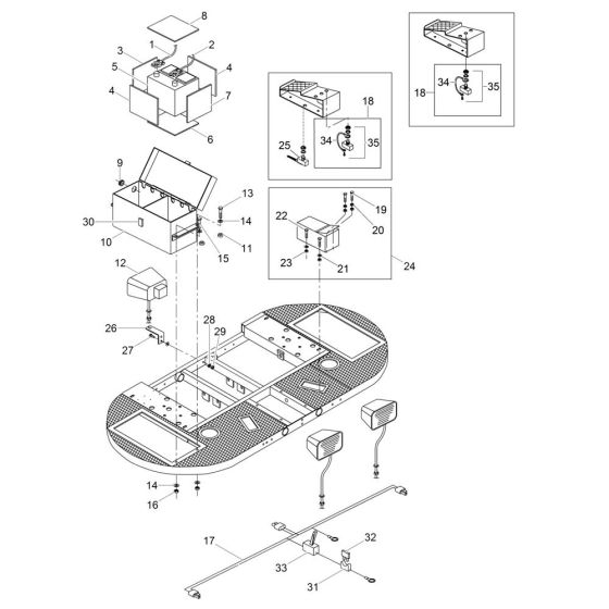 Electrical Assembly for Wacker