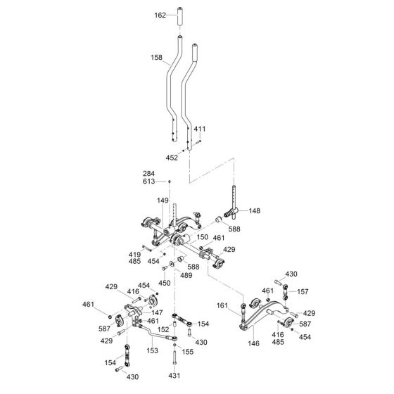Steering Assembly for Wacker CRTv