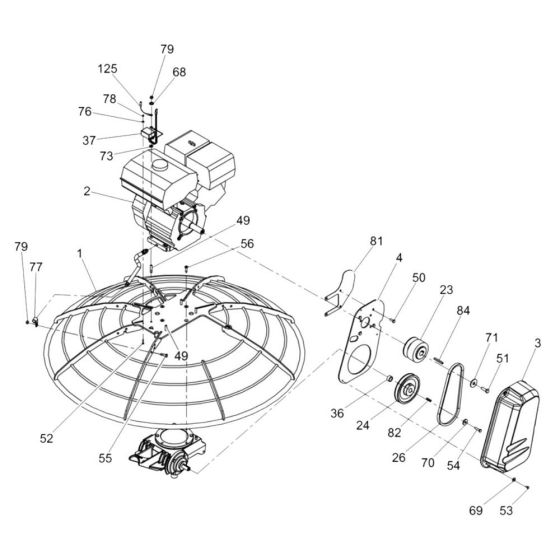 Drive System for Wacker CT36-8