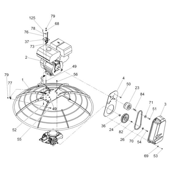 Drive System for Wacker CT36-9