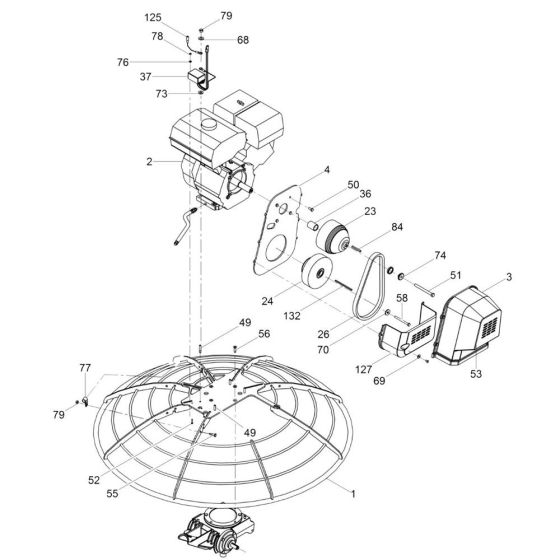 Drive System for Wacker CT48-11