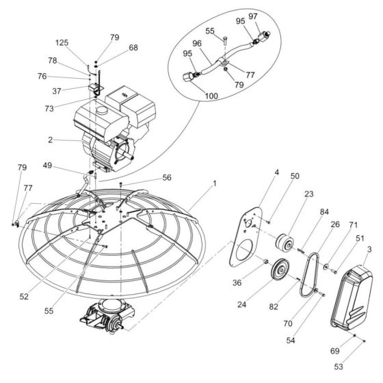 Drive System for Wacker CT48-9