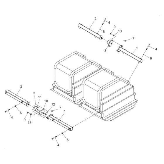 Couple Set for Wacker DPU100/70
