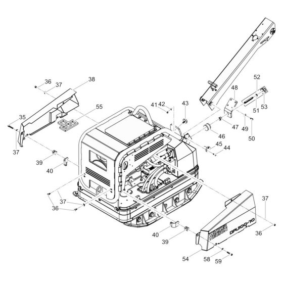 Hood Assembly for Wacker DPU100/70