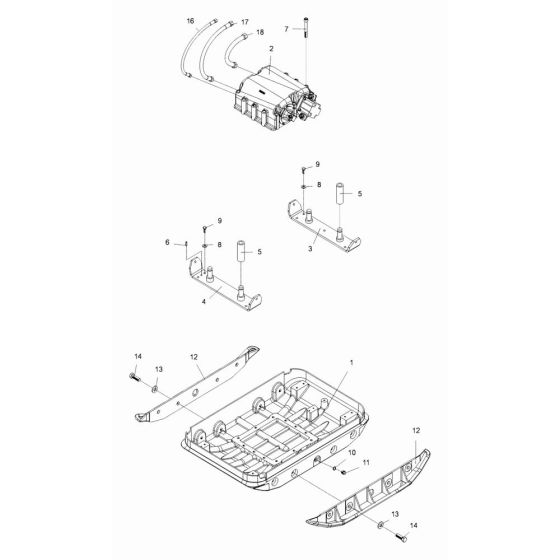 Baseplate Assembly for Wacker DPU100/70