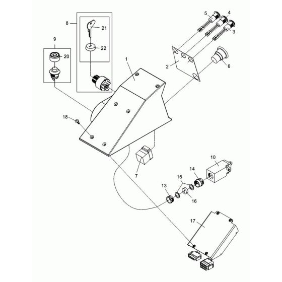 Housing Assembly for Wacker DPU100/70
