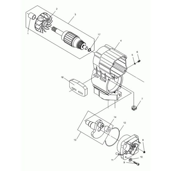 Motor Head Assembly