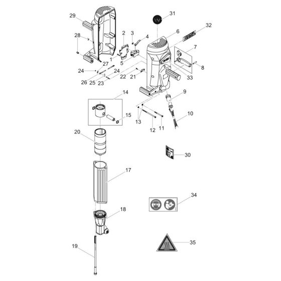 Wacker EH 22/220 Assembly