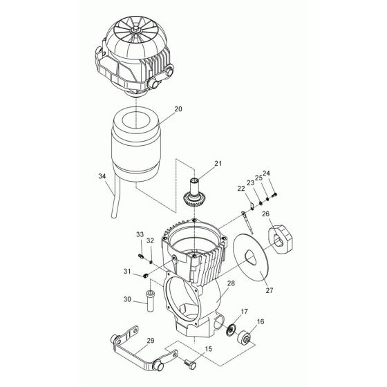 Motor Head Assembly -1