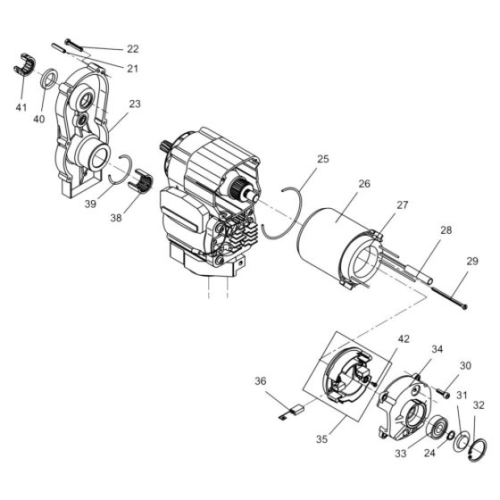 Motor Head Assembly -1