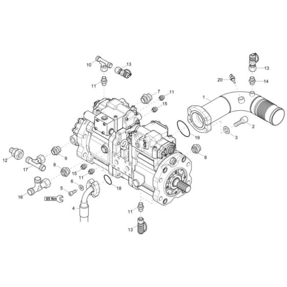 Hydraulic Pump Assembly