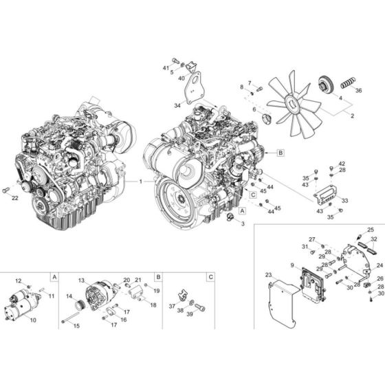 Engine Assembly for ET145