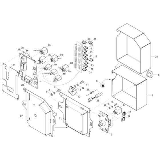 Relay Box for Wacker ET145