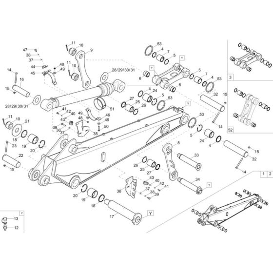 Dipperstick Assembly for ET145