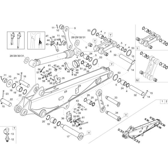Dipperstick Assembly for ET145