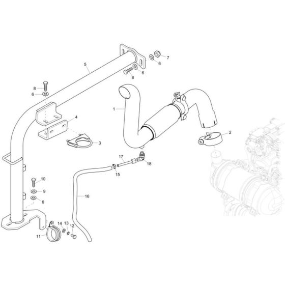 Exhaust Assembly for ET145