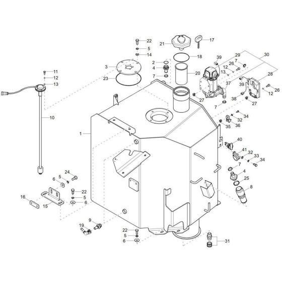 Fuel Tank Assembly for ET145