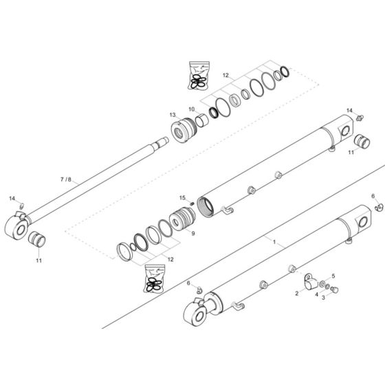 Boom Cylinder Assembly