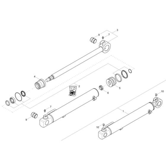 Bucket Cylinder Assembly