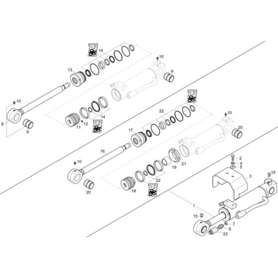 Blade Cylinder Assembly