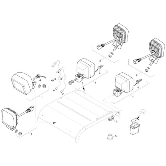 Working Light Assembly