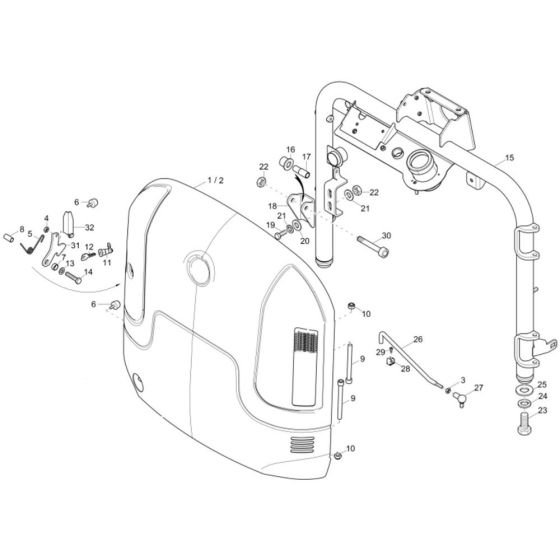 Engine Hood Assembly