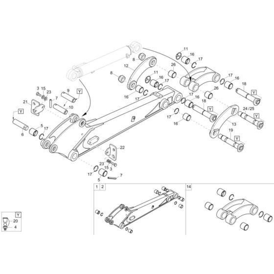 Dipperstick Assembly for ET16