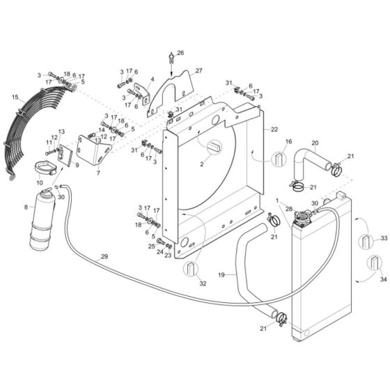 Water Cooler Assembly