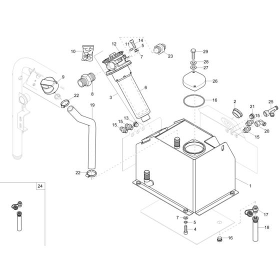 Hydraulic Tank Assembly