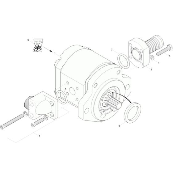 Hydraulic Pump Assembly
