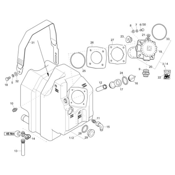 Hydraulic Tank Assembly