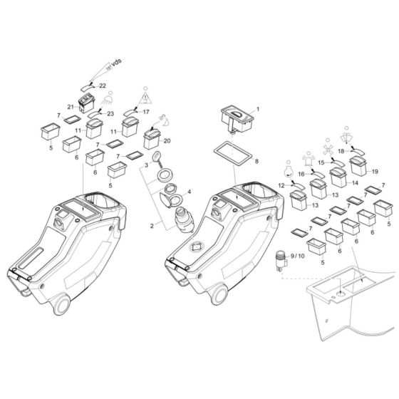 Instrument Panel for Wacker ET18