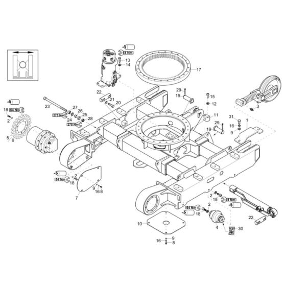 Track Laying Gear for ET18