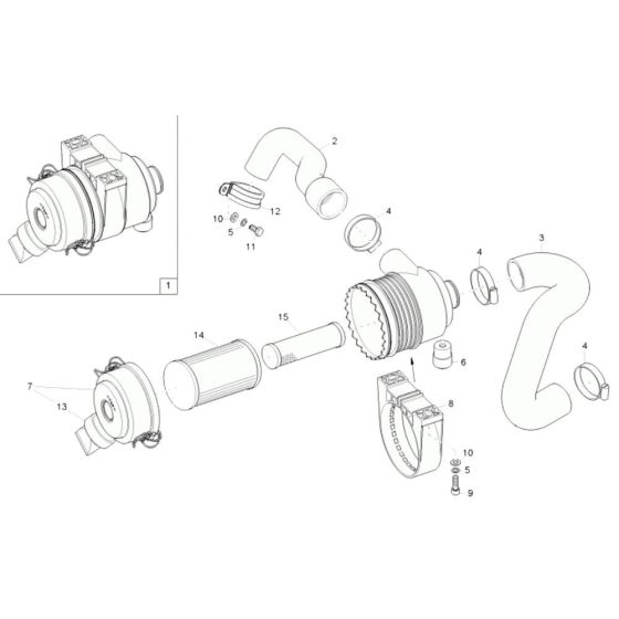 Air Cleaner Assembly for ET18