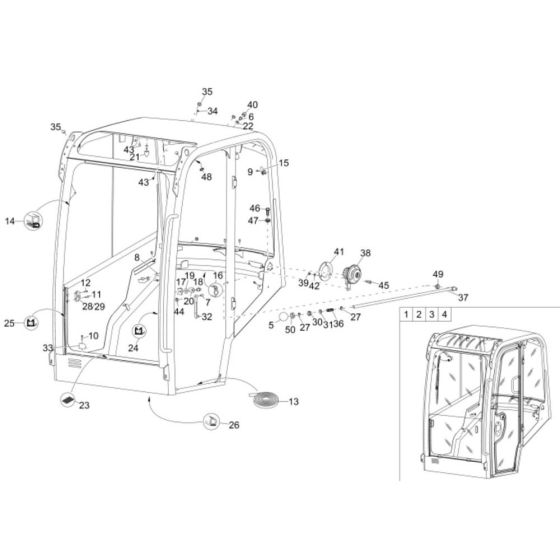 Cabin Frame Assembly