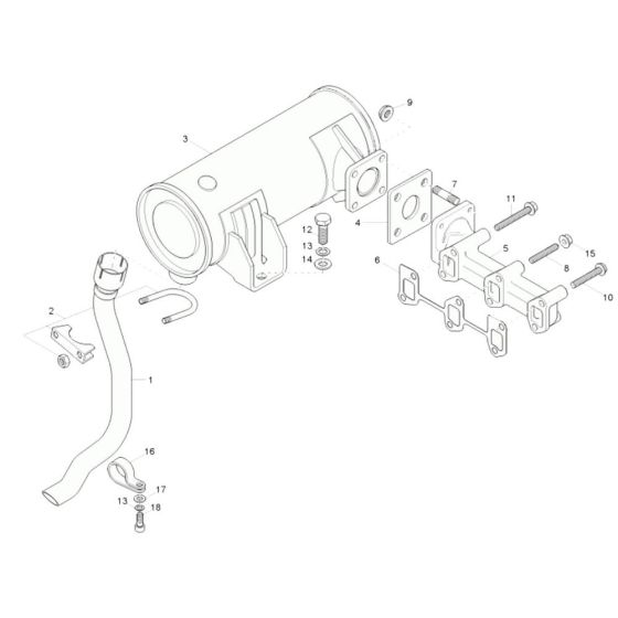 Exhaust Assembly for ET18
